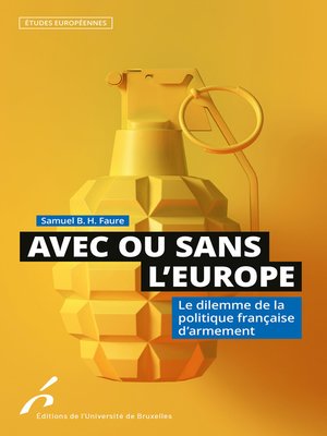 cover image of Avec ou sans l'Europe